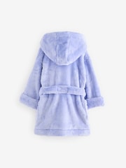 Blue Soft Touch Fleece Dressing Gown (9mths-16yrs) - Image 6 of 9