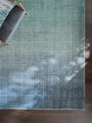Blue Ezra Striped Rug - Image 2 of 6