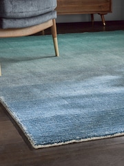 Blue Ezra Striped Rug - Image 4 of 6