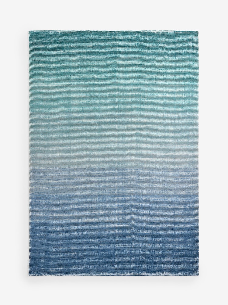 Blue Ezra Striped Rug - Image 6 of 6