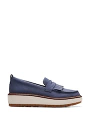 modra - Clarks Orianna mokasini - Slika 1 iz 7
