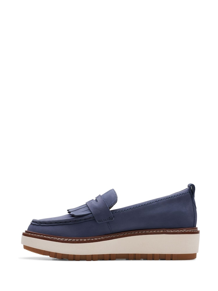 modra - Clarks Orianna mokasini - Slika 2 iz 7