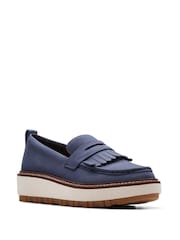 modra - Clarks Orianna mokasini - Slika 3 iz 7