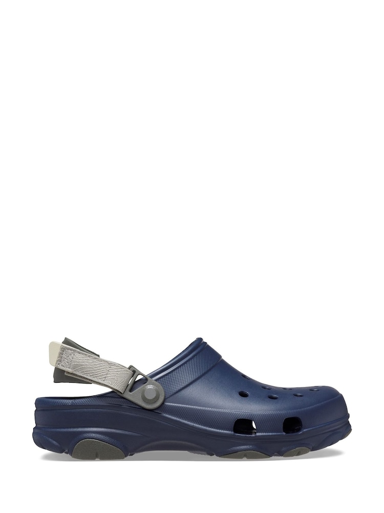 Crocs Blue Classic All-Terrain Clogs - Image 1 of 4 Crocs Blue Classic All-Terrain Clogs - Image 1 of 4