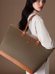 Osprey London Green The Safari Medium Tote Bag - Image 7 of 7