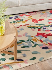 Multi Artily Floral Rug - Image 3 of 6