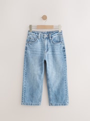 Blue Wide Fit Authentic 100% Cotton Jeans (3-16yrs) - Image 1 of 4