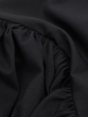 Reiss Navy Yara Removable Strap Jersey Beach Dress - Image 5 of 5