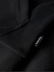 Superdry Black Terrain Striped Logo Hoodie - Image 5 of 6