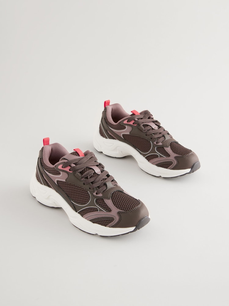 Marrón - Forever Comfort® Dad Chunky Trainers - Imagen 1 de 6
