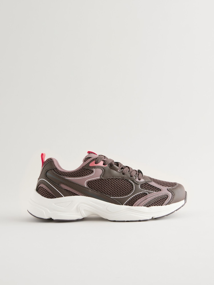 Marrón - Forever Comfort® Dad Chunky Trainers - Imagen 2 de 6