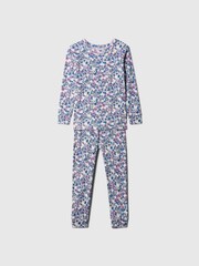 Gap Blue Organic Cotton Long Sleeve Pyjama Set (12mths-5yrs) - Image 1 of 2