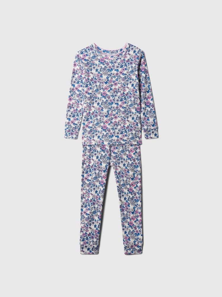 Gap Blue Organic Cotton Long Sleeve Pyjama Set (12mths-5yrs) - Image 1 of 2