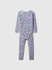 Gap Blue Organic Cotton Long Sleeve Pyjama Set (12mths-5yrs) - Image 2 of 2