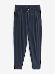 Zwart/marineblauw - 2 Jersey joggingbroeken - Image 3 of 7