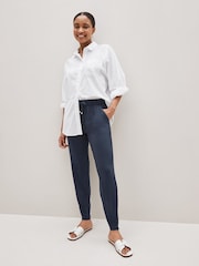 Zwart/marineblauw - 2 Jersey joggingbroeken - Image 5 of 7