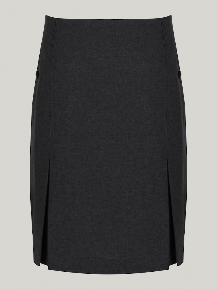 Trutex grijze 16" twin-plooi schoolrok (10-16 jaar) - Image 4 of 5