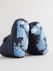 Navy Blue Thinsulate™ Lined Baby Snow Boots (0-24mths) - Image 7 of 7