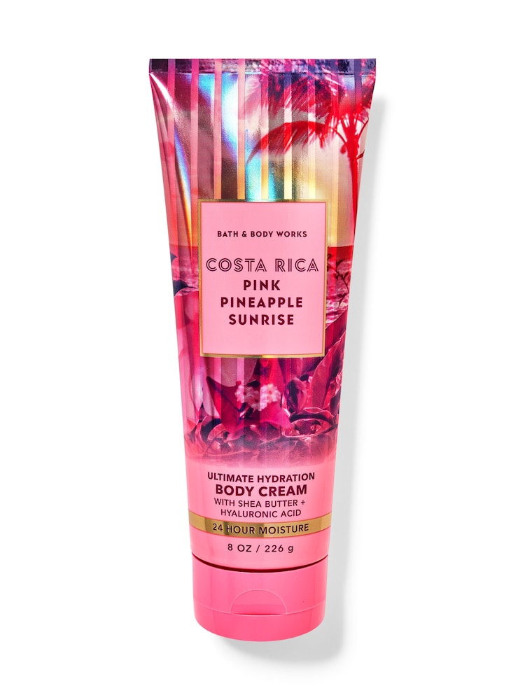 Bath & Body Works Pink Pineapple Sunrise Ultimate Hydration Body Cream 8 oz / 226 g - Image 1 of 1