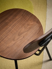 MADE.COM Set of 2 Walnut Tambo Dining Chairs - Image 4 of 4