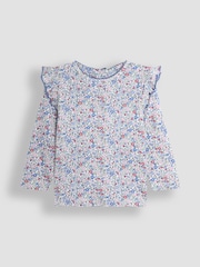 JoJo Maman Bébé Pink 2-Pack Frill Tops - Image 2 of 5