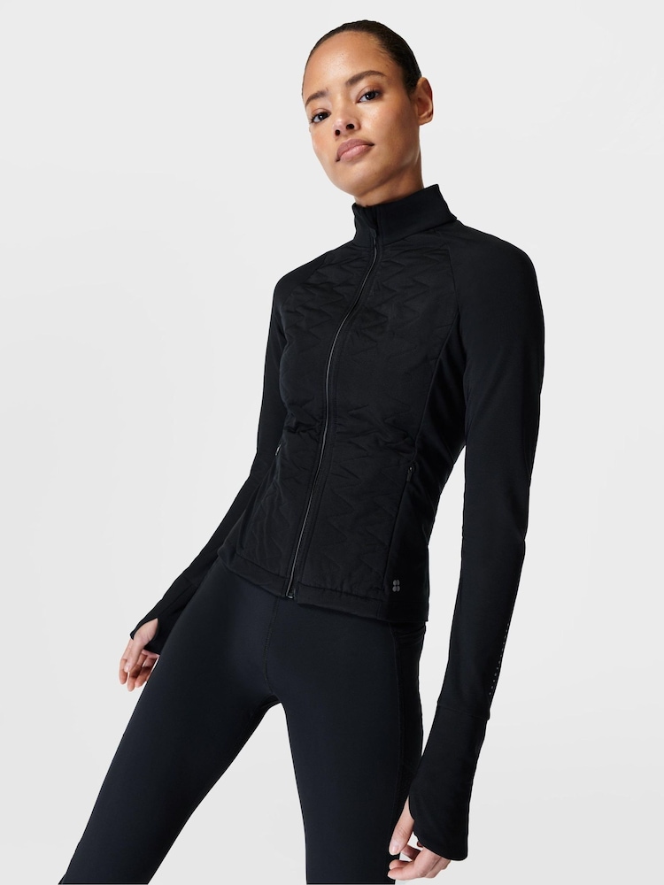 Sweaty Betty Black Light Speed Running Jacket - Image 1 of 6