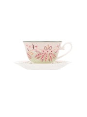 Cath Kidston Friendship Gardens Teacup And Saucer Set Of 2 - Image 3 of 3