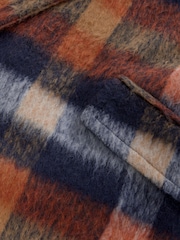 مربعات - Overcoat with Revere Collar - صورة 6 من 7