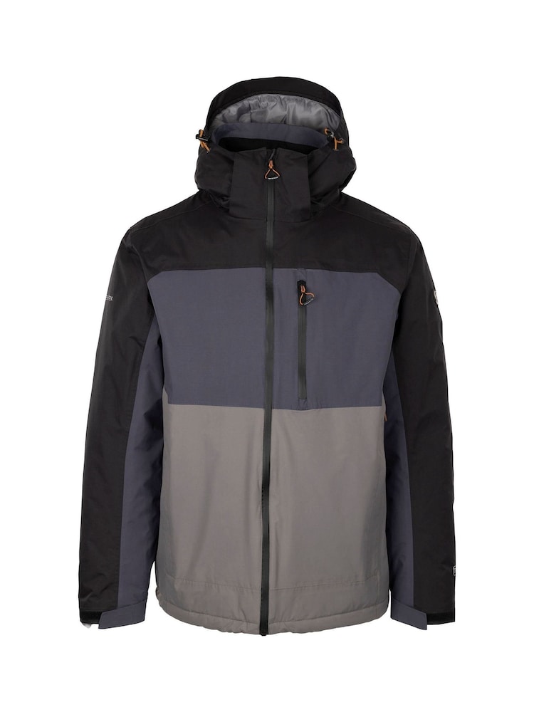 Trespass Dulverton Padded Black Jacket - Imagen 1 de 2
