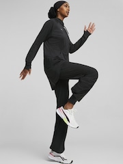 Puma Black Womens Modest Activewear Wide Leg Training Joggers - Image 1 of 3