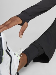 Puma Black Womens Modest Activewear Wide Leg Training Joggers - Image 2 of 3