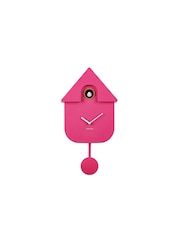 Karlsson Bright Pink Modern Cuckoo ABS Wall Clock - Image 3 of 4