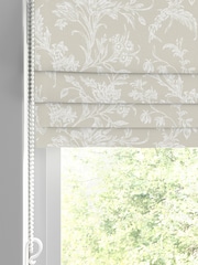 Laura Ashley Dove Grey Lloyd Made to Measure 100% Cotton Roman Blinds - Image 2 of 6