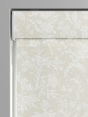 Laura Ashley Dove Grey Lloyd Made to Measure 100% Cotton Roman Blinds - Image 3 of 6