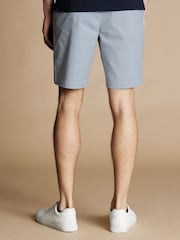 Charles Tyrwhitt Blue Cotton Stripe Shorts - Image 2 of 6