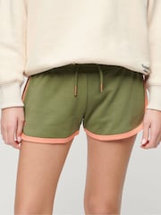 Superdry – Essential Racer – Short mit Logo aus 100 % Baumwolle - Bild 1 von 4