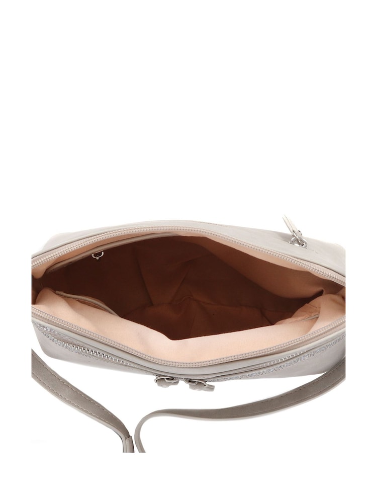 Pavers Natural Pavers Zip-Fasten Crossbody Black Bag - Image 2 of 2