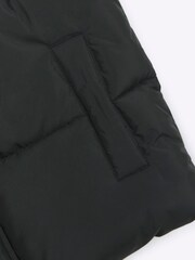 River Island Black Boys Hybrid Gilet - Image 3 of 4