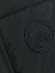 River Island Black Boys Hybrid Gilet - Image 4 of 4