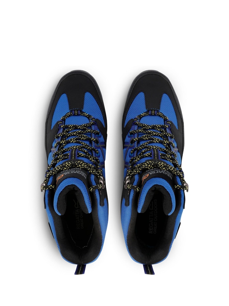 Regatta Blue Mens Samaris III Walking Boots - Image 8 of 11