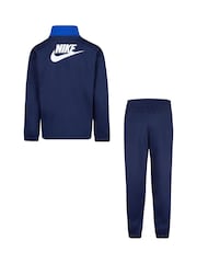 Nike Blue Kids Tricot Little Tracksuit - Image 3 of 8