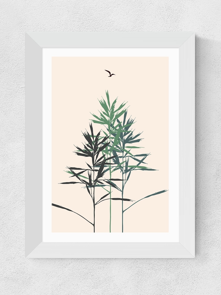 East End Prints White The Beauty Of Life White Framed Art Print - Image 1 of 3