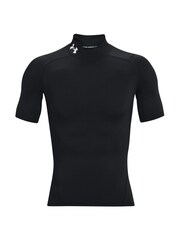 Under Armour Black Heat Geat Armour Mock Neck T-Shirt - Image 10 of 10