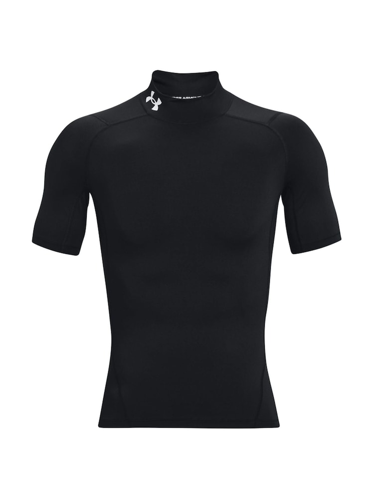 Under Armour Black Heat Geat Armour Mock Neck T-Shirt - Image 10 of 10