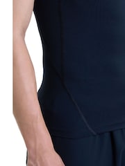 Under Armour Black Heat Geat Armour Mock Neck T-Shirt - Image 7 of 10