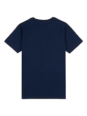 Lee Blue Boys Wobbly Graphic Print 100% Cotton T-Shirt - Image 8 of 9