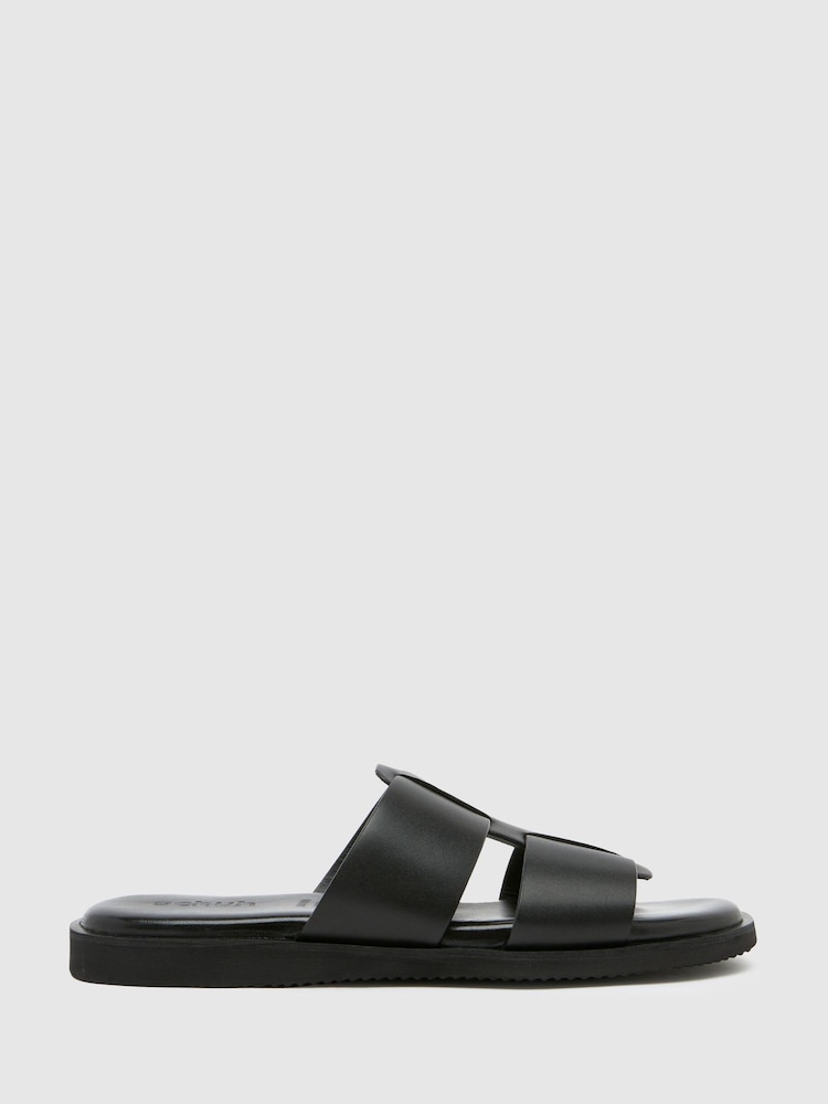 Schuh Santino Fisherman White Sandals - Image 1 of 4