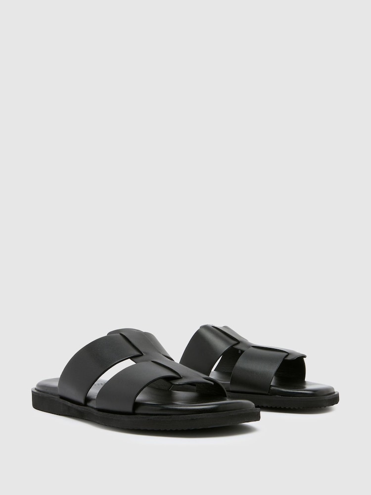 Schuh Santino Fisherman White Sandals - Image 2 of 4