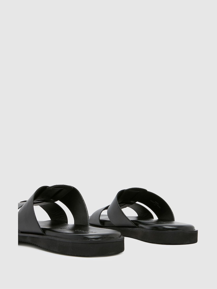 Schuh Santino Fisherman White Sandals - Image 4 of 4