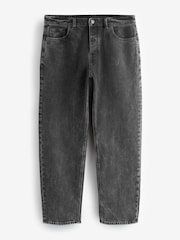 Black Acid Washed - Jeansy w stylu vintage ze stretchem - Image 4 of 9